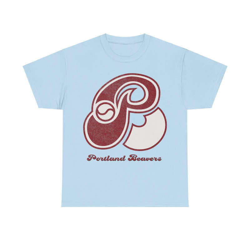 Load image into Gallery viewer, Portland Beavers Red Logo Oregon Baseball Team T-shirt