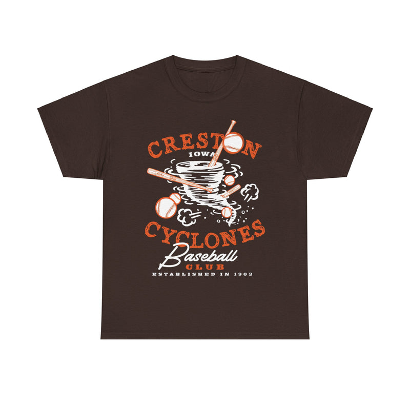 Load image into Gallery viewer, Creston Cyclones Est 1903 Iowa Baseball T-shirt