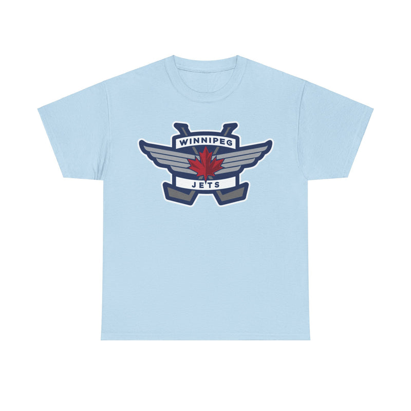 Load image into Gallery viewer, Winnipeg Jets Maple Leaf Logo Hockey Team T-shirt