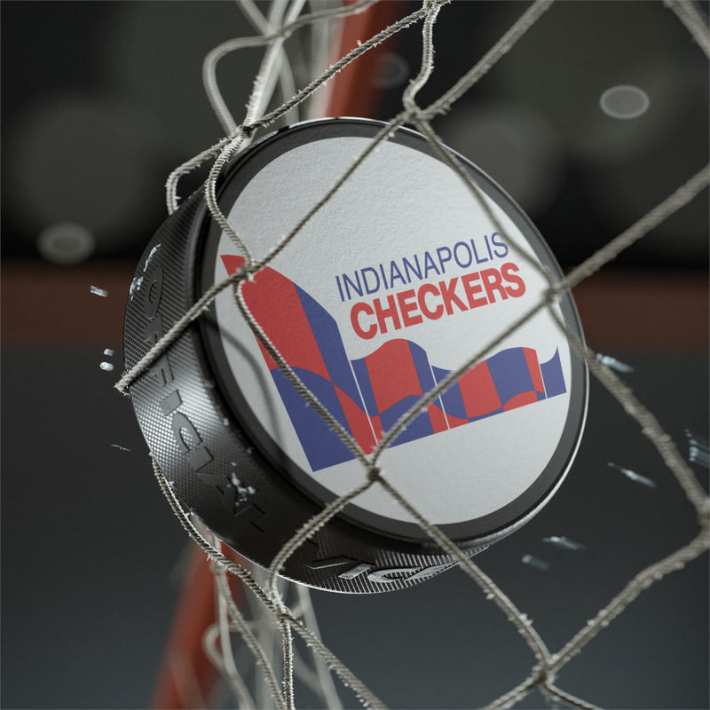 Load image into Gallery viewer, Indianapolis Checkers Central League 1979-1987 Hockey Puck