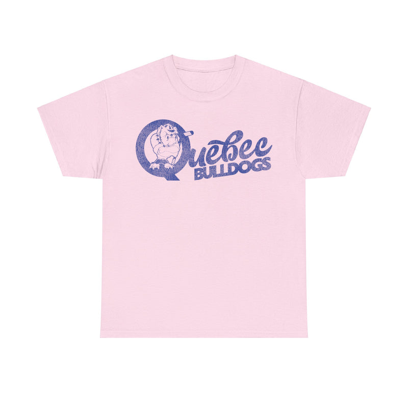 Load image into Gallery viewer, Quebec Bulldogs Logo Hockey Team T-shirt