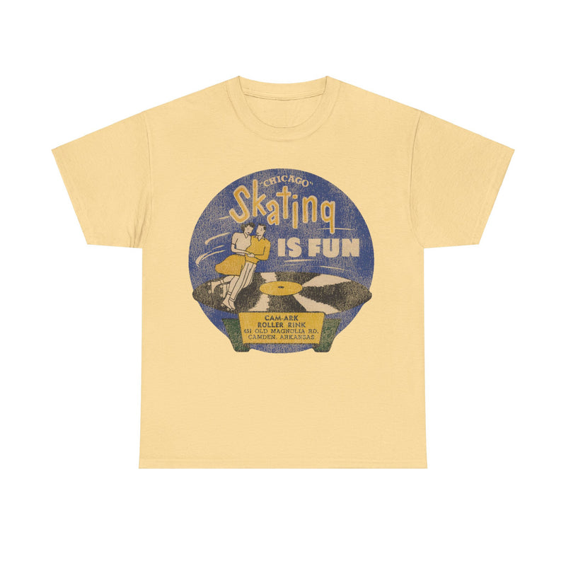 Load image into Gallery viewer, Skating is Fun Cam-Ark Roller Rink Skating Park T-shirt
