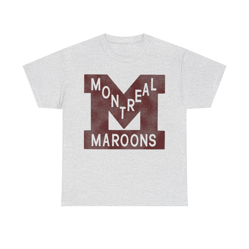 Load image into Gallery viewer, Montreal Maroons Logo Hockey Team T-shirt