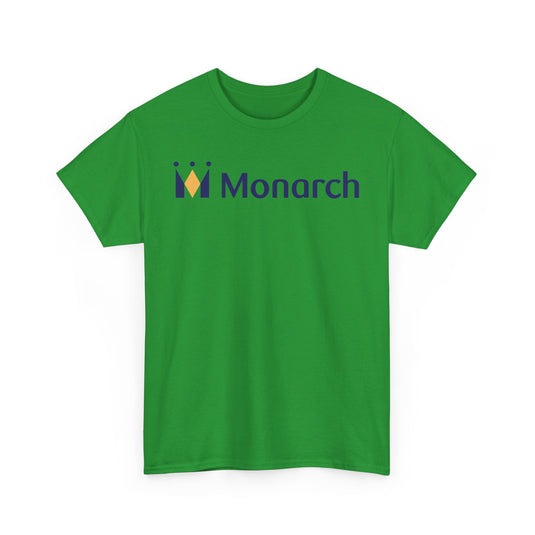 Monarch Airlines UK Travel Retro Logo Aviation Collector Gift T-shirt