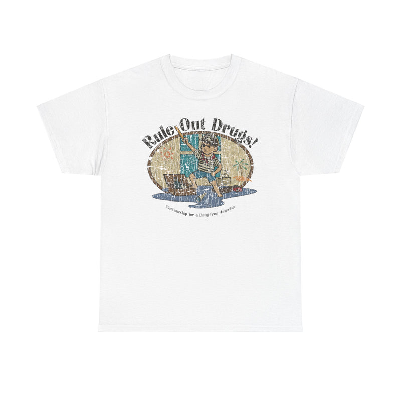 Load image into Gallery viewer, Rule Out Drugs 1986 Political Drug-free T-shirt