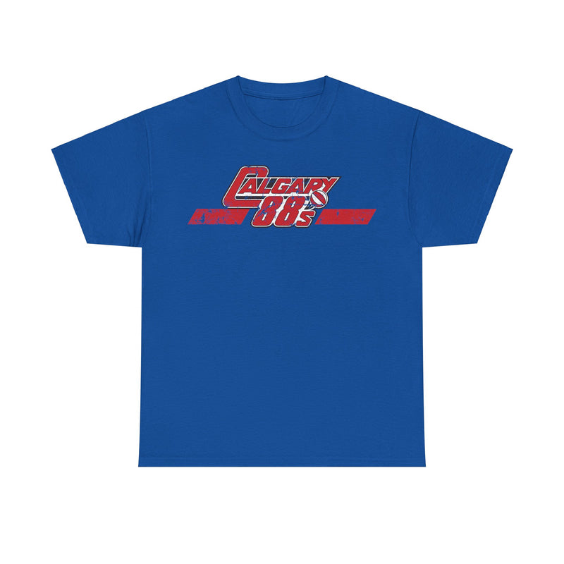 Load image into Gallery viewer, Calgary 88s Logo Canadian Basketball Team T-shirt