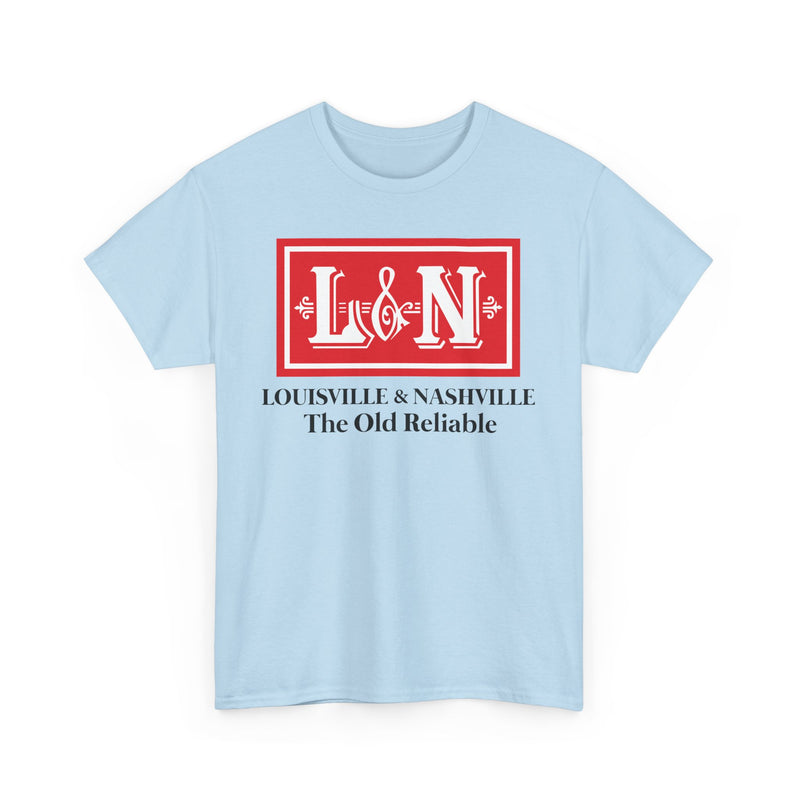 Load image into Gallery viewer, Louisville Nashville Old Reliable Railroad Vintage Train Logo T-Shirt