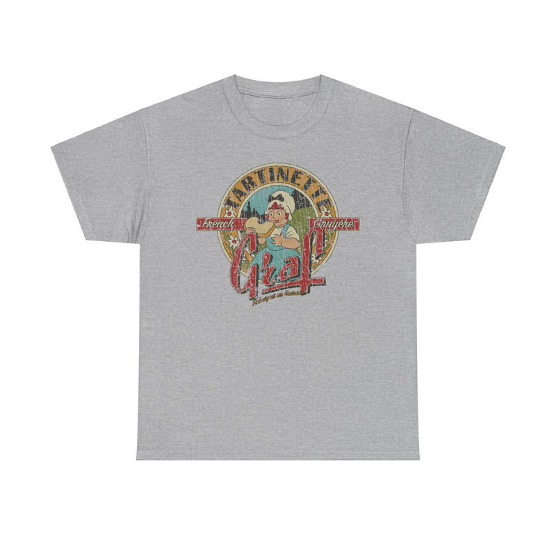 Load image into Gallery viewer, Graf French Gruyre Cheese Nostalgic T-shirt