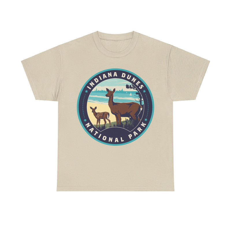Load image into Gallery viewer, Indiana Dunes National Park Round Logo T-shirt
