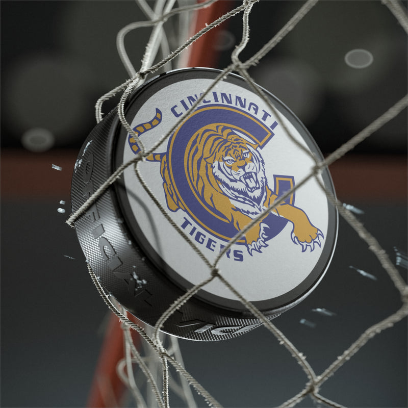 Load image into Gallery viewer, Cincinnati Tigers Ohio Central League '81-82 Hockey Puck