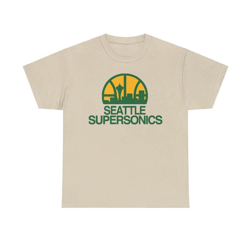 Load image into Gallery viewer, Seattle Supersonics Nostalgic Retro Basketball T-shirt