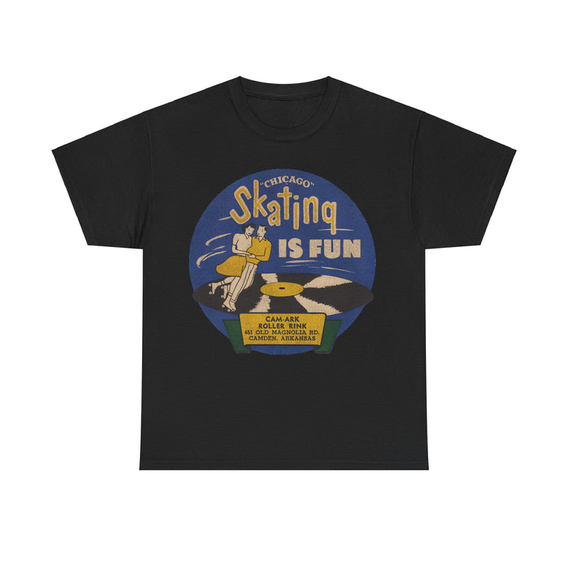 Load image into Gallery viewer, Skating is Fun Cam-Ark Roller Rink Skating Park T-shirt