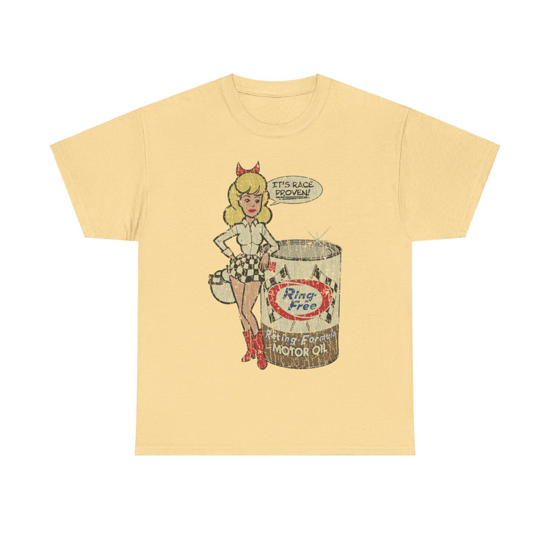 Load image into Gallery viewer, Ring Free Oil Race Proven 1923 Automobile T-shirt