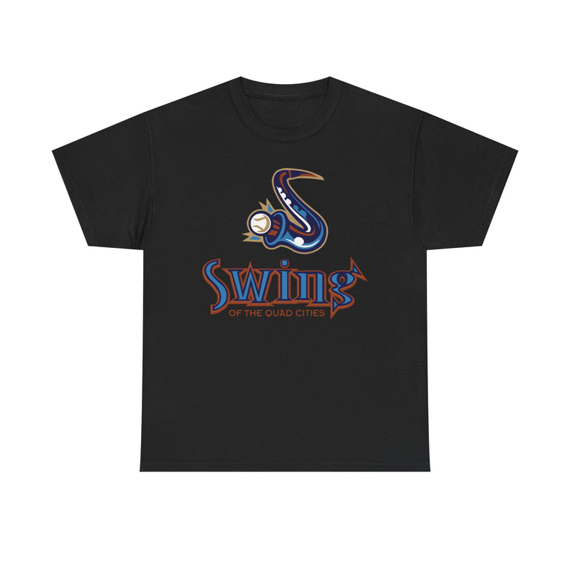 Load image into Gallery viewer, Swing of the Quad Cities Iowa Baseball 2004-2007 T-shirt