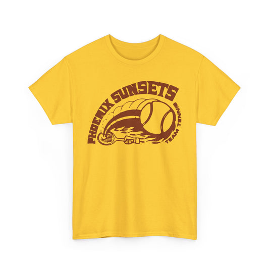 Phoenix Sunsets Arizona Tennis 1982 T-shirt