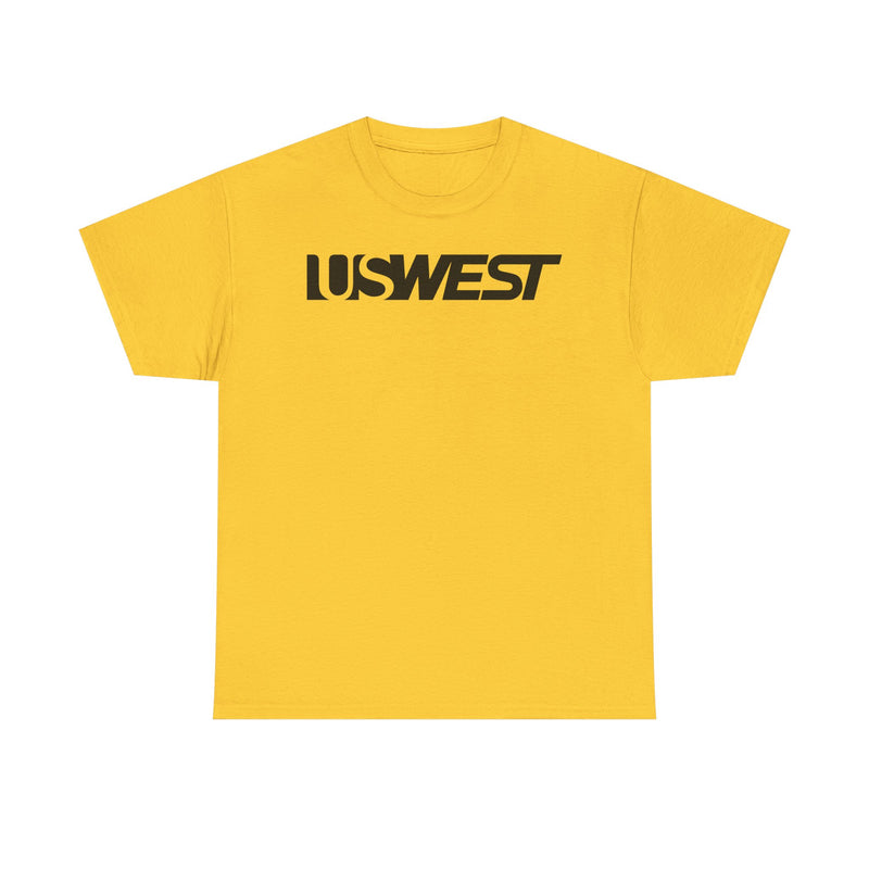 Load image into Gallery viewer, USWEST Telecommunications Logo Vintage Phone Company T-Shirt