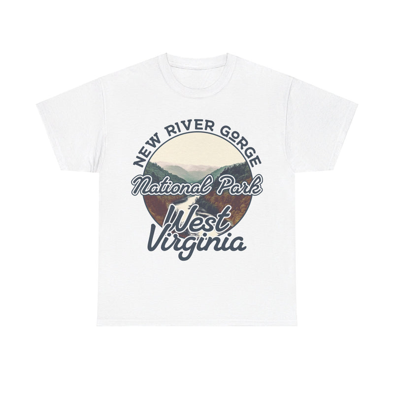 Load image into Gallery viewer, New River Gorge National Park West Virginia Poster Print T-shirt