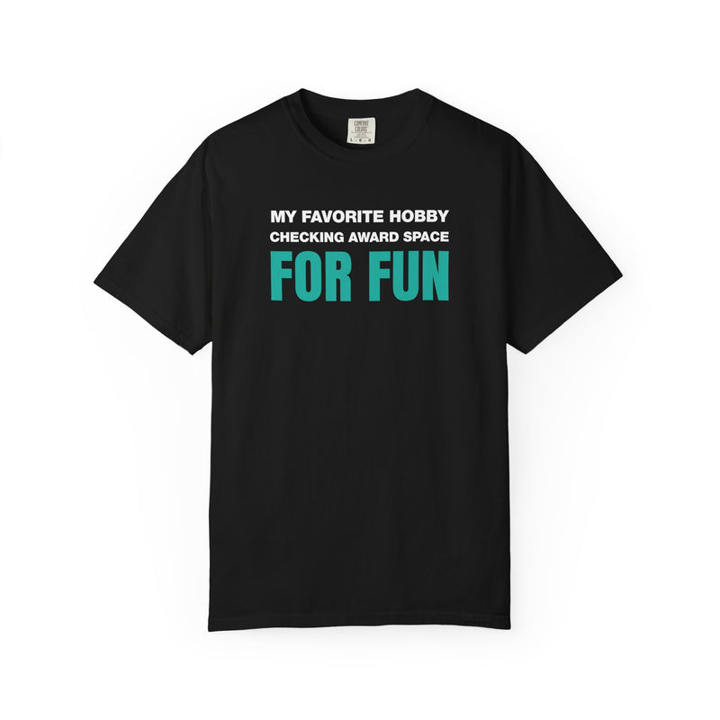 Load image into Gallery viewer, Award Space Fun Credit Card Points Miles Travel T-shirt