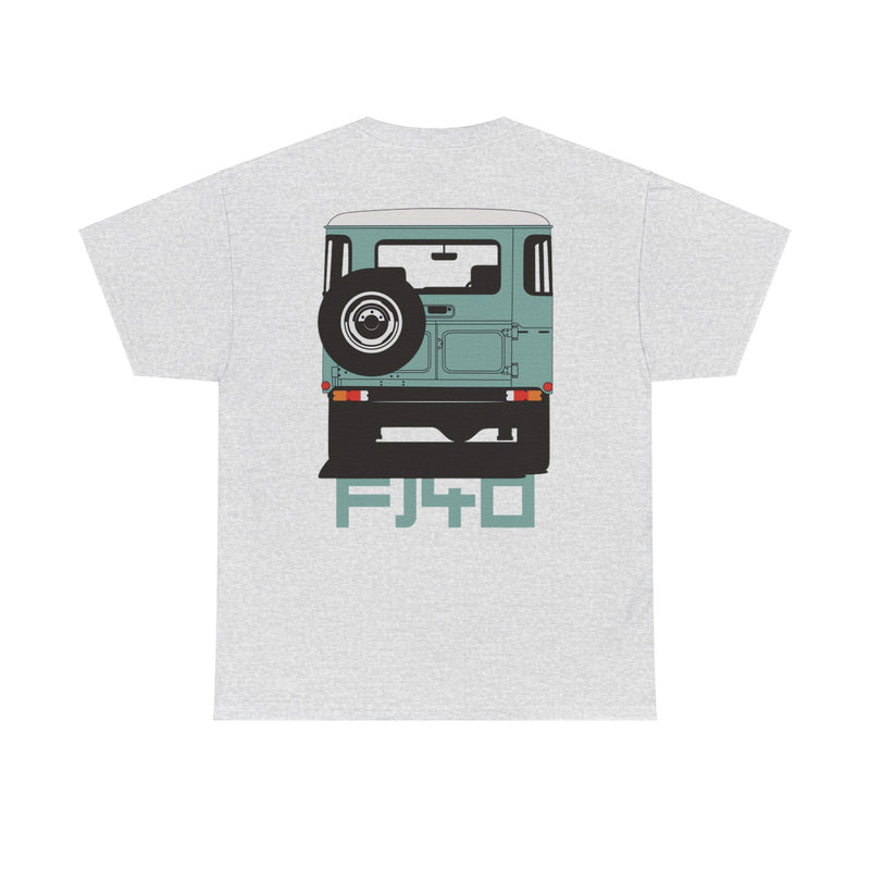 Load image into Gallery viewer, Toyota Land Cruiser FJ40 Green Car Double-sided T-shirt