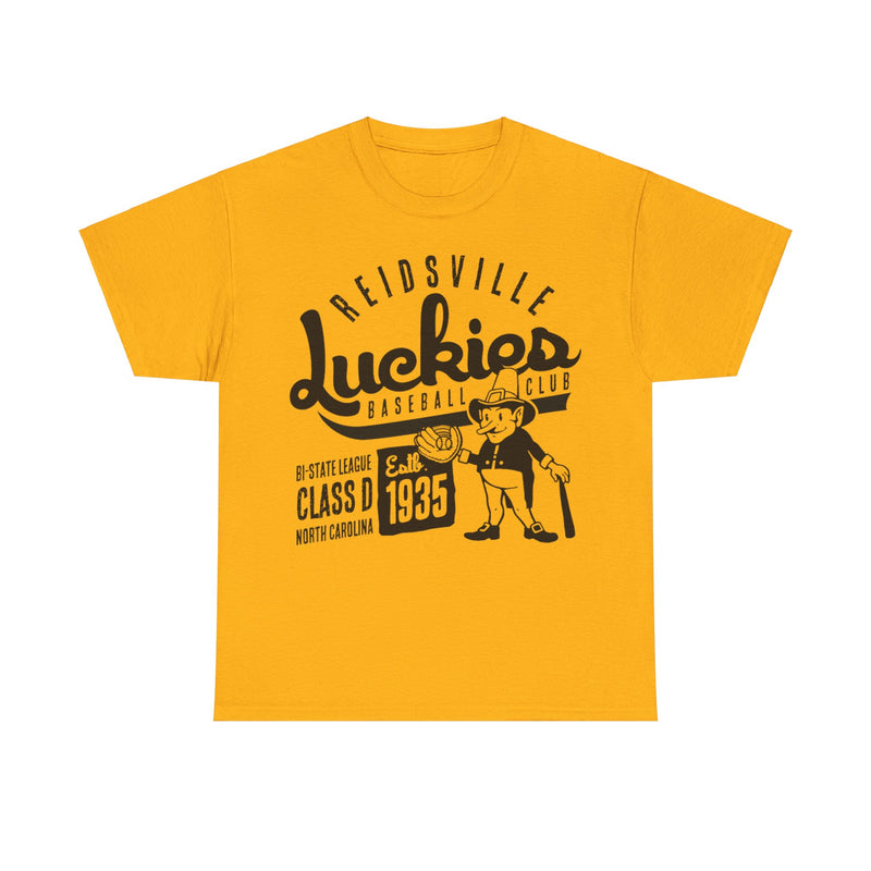 Load image into Gallery viewer, Reidsville Luckies Est 1935 North Carolina Baseball T-shirt