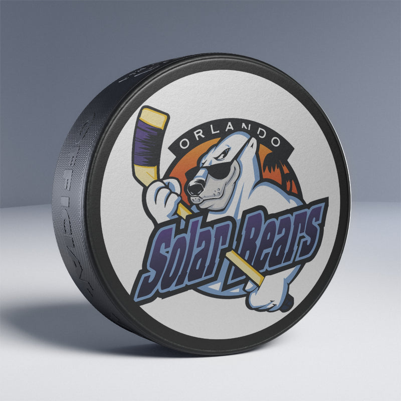 Load image into Gallery viewer, Orlando Solar Bears IHL Hockey Puck