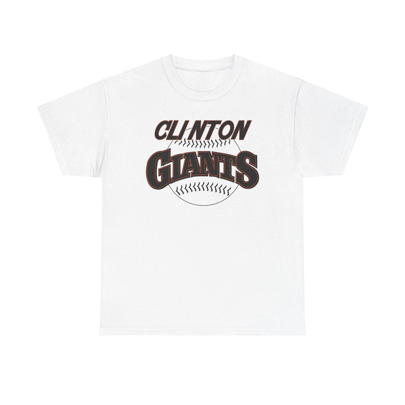 Load image into Gallery viewer, Clinton Giants Midwest League Baseball '80-93 New Jersey T-shirt
