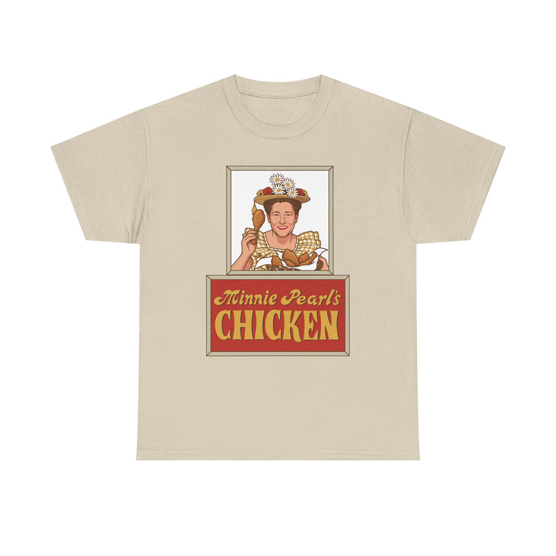 Load image into Gallery viewer, Minnie Pearl's Chicken T-Shirt - Fried Chicken Industry Defunct Tee