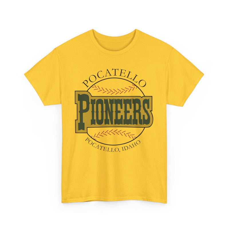 Load image into Gallery viewer, Pocatello Pioneers Idaho 1990-1991 Baseball T-shirt