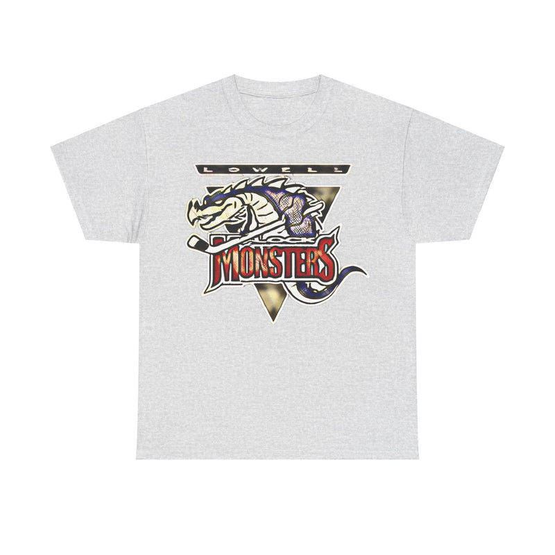 Load image into Gallery viewer, Lowell Lock Monsters Massachusetts Hockey Team T-shirt