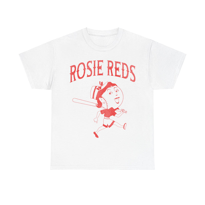Load image into Gallery viewer, Cincinnati Rosie Reds Womens Nostalgic Retro Baseball Team T-shirt