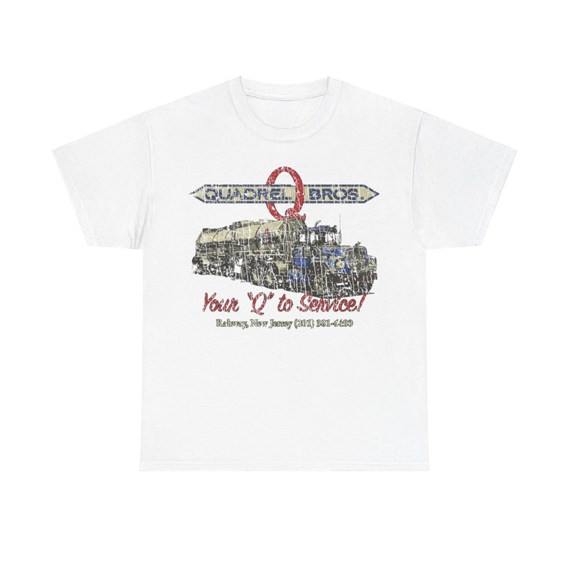 Load image into Gallery viewer, Quadrel Brothers Trucking 1947 Distressed Print T-shirt