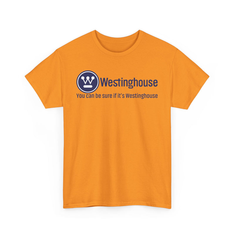 Load image into Gallery viewer, Westinghouse You Can Be Sure Classic Blue Logo T-Shirt