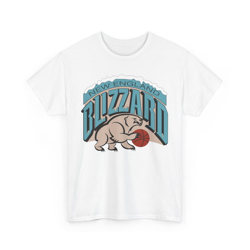 Load image into Gallery viewer, New England Blizzard American Basketball League Massachusetts 1996-1998 T-shirt