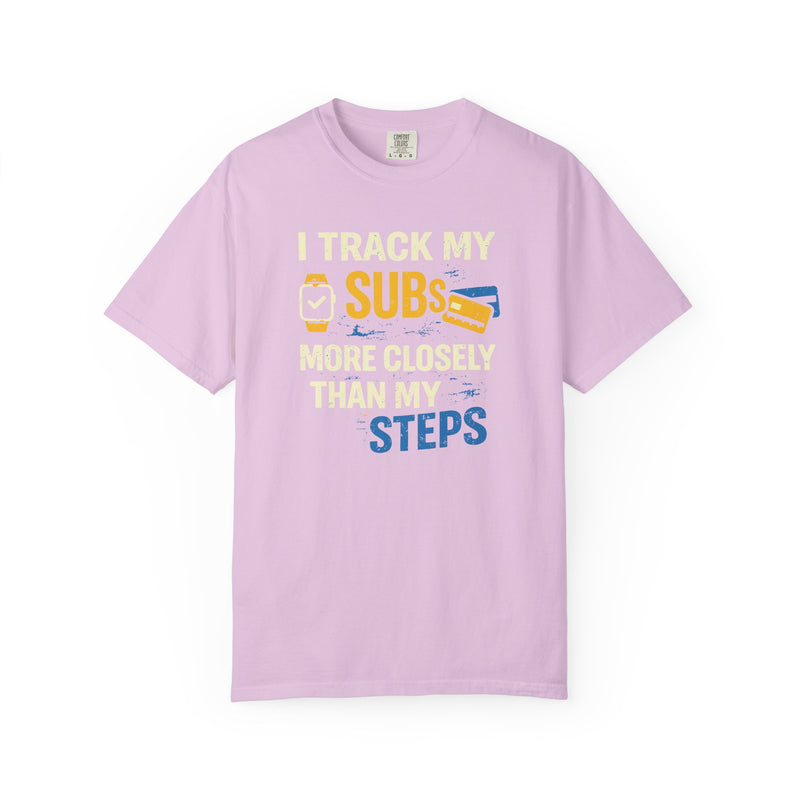 Load image into Gallery viewer, Track Credit Card Subs Steps Points Miles Travel T-shirt