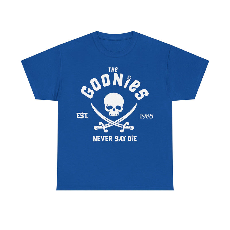 Load image into Gallery viewer, The Goonies Never Say Die Est 1985 Movie T-shirt
