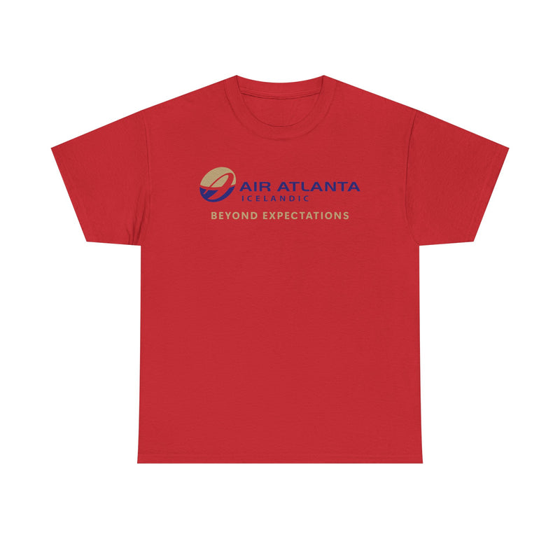 Load image into Gallery viewer, Air Atlanta Icelandic Beyond Expectations Vintage Airline Logo Aviation T-shirt