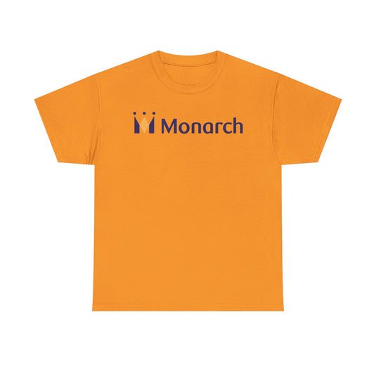 Monarch Airlines UK Travel Retro Logo Aviation Collector Gift T-shirt