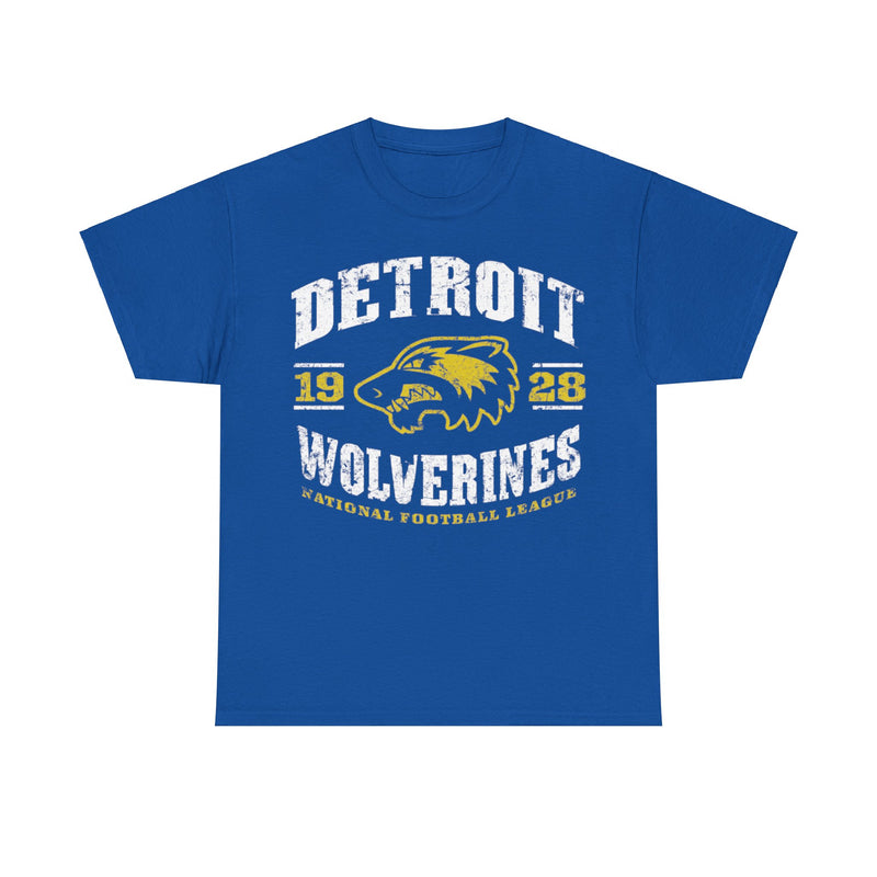 Load image into Gallery viewer, Detroit Wolverines Est 1928 Michigan Football Team T-shirt