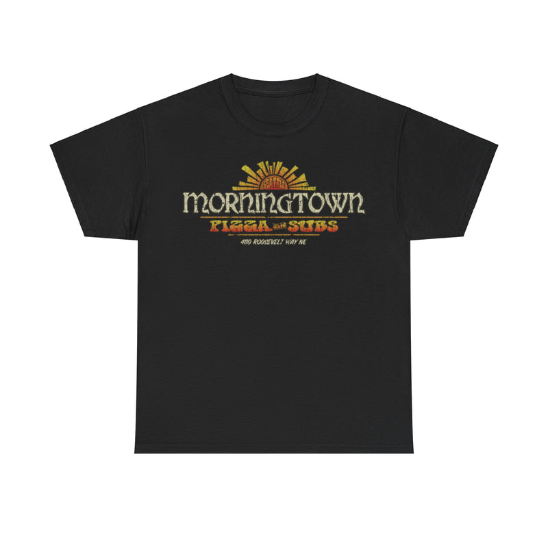 Load image into Gallery viewer, Morningtown Pizza Subs 1969 Restaurant Distressed Print T-shirt