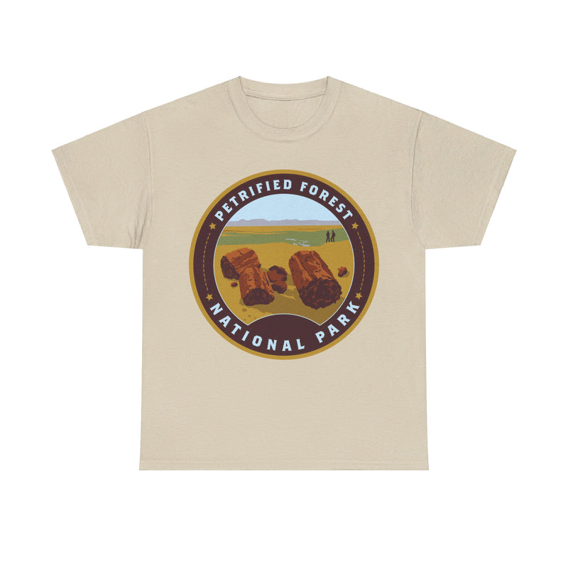 Load image into Gallery viewer, Petrified Forest National Park Arizona Round Logo T-shirt