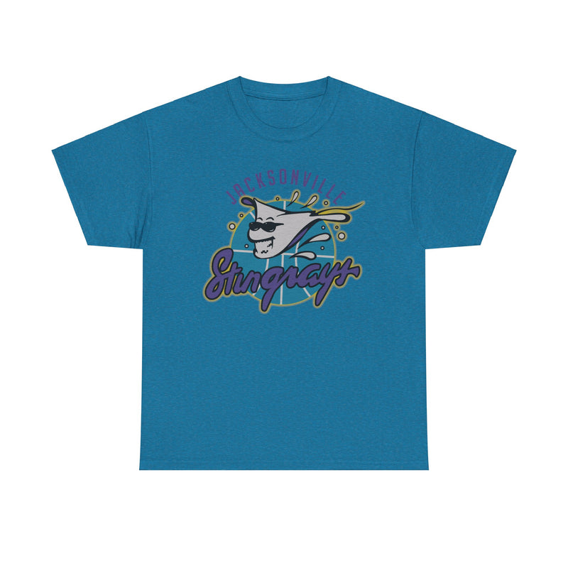 Load image into Gallery viewer, Jacksonville Stingrays Florida World Basketball League 1992 T-shirt
