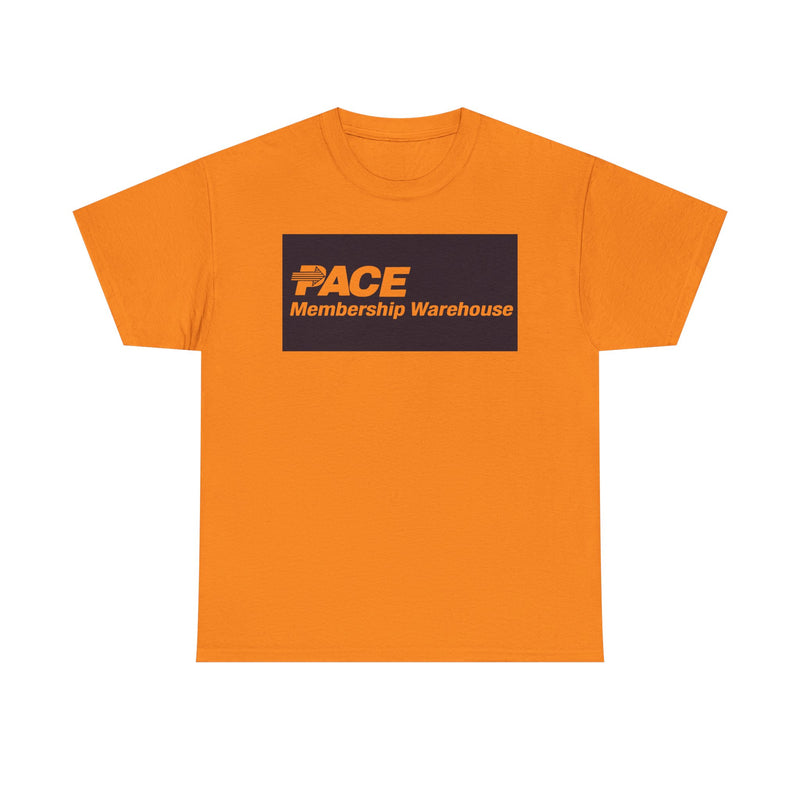 Load image into Gallery viewer, PACE Membership Warehouse Club Navy Blue Logo Bulk Shopping Nostalgic T-shirt