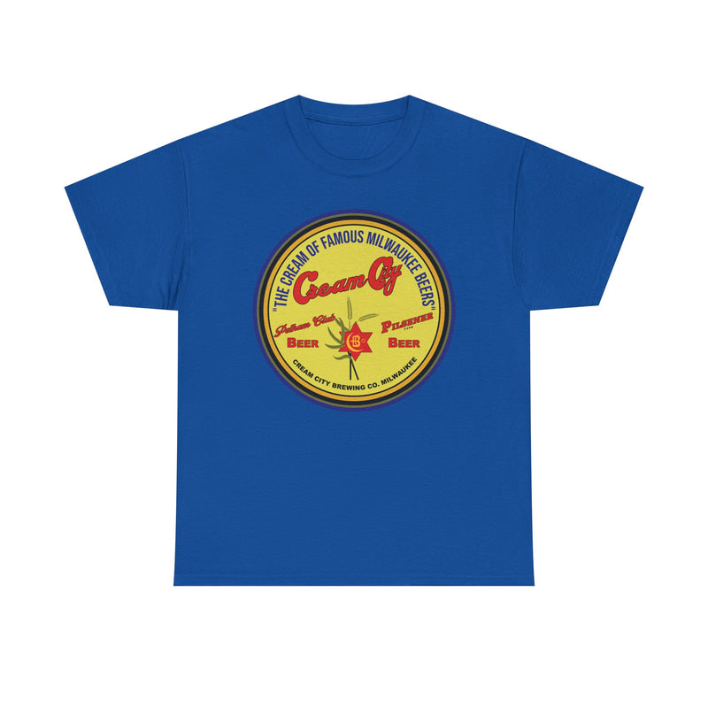 Load image into Gallery viewer, Cream City Beer Milwaukee Brewing Co Logo Wisconsin T-Shirt