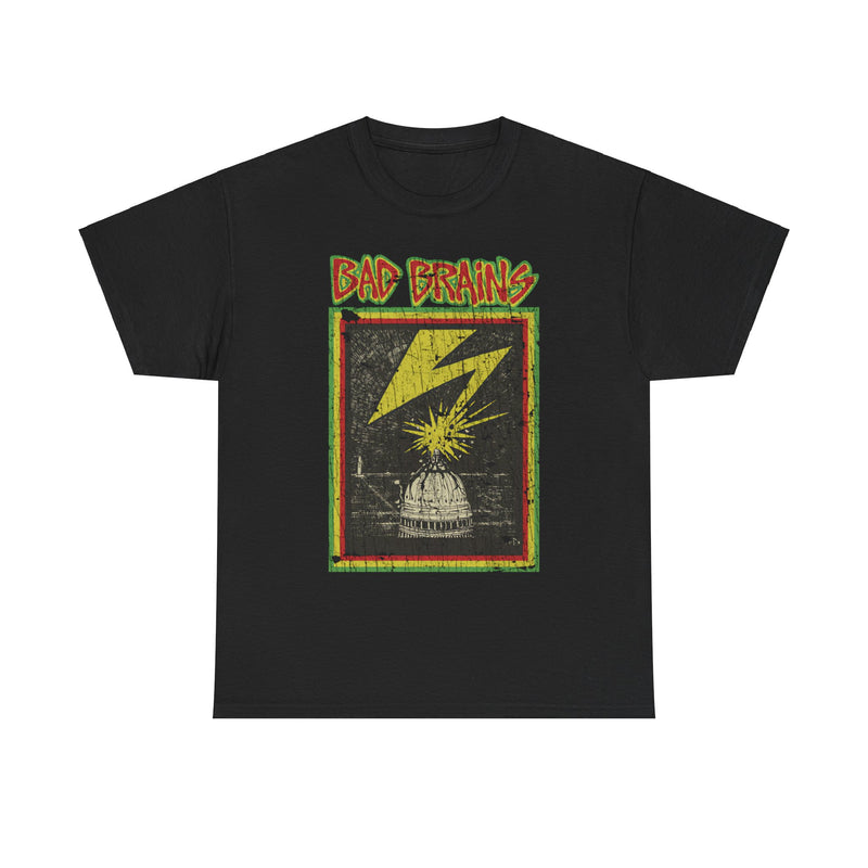 Load image into Gallery viewer, The Yellow Tape 1982 Bad Brains Punk Rock Band T-shirt