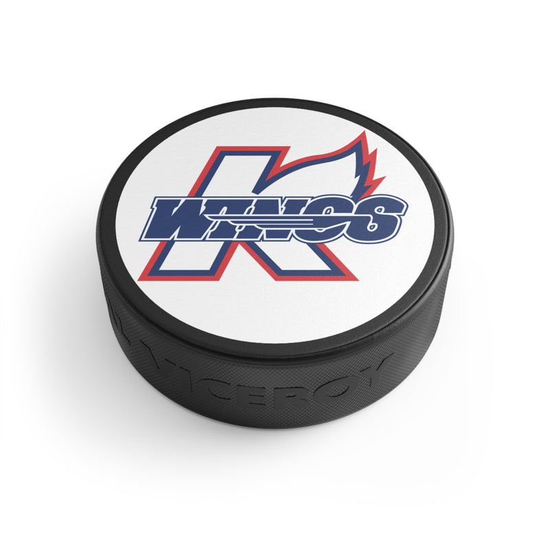 Load image into Gallery viewer, Kalamazoo Wings Michigan 1974-1995 Hockey Puck