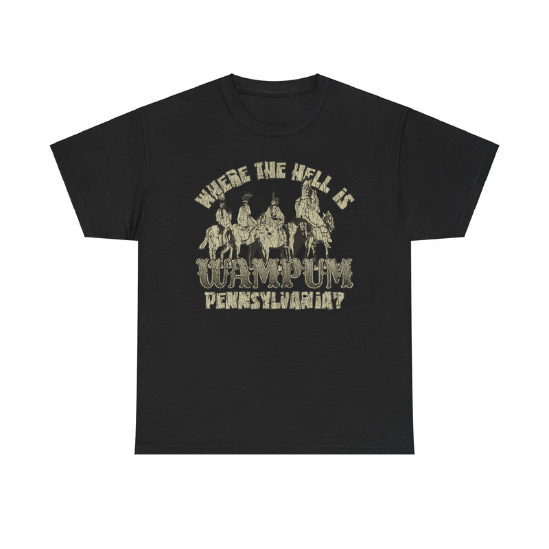 Load image into Gallery viewer, Where is Wampum Pennsylvania 1796 Nostalgic Tourist Trading T-shirt