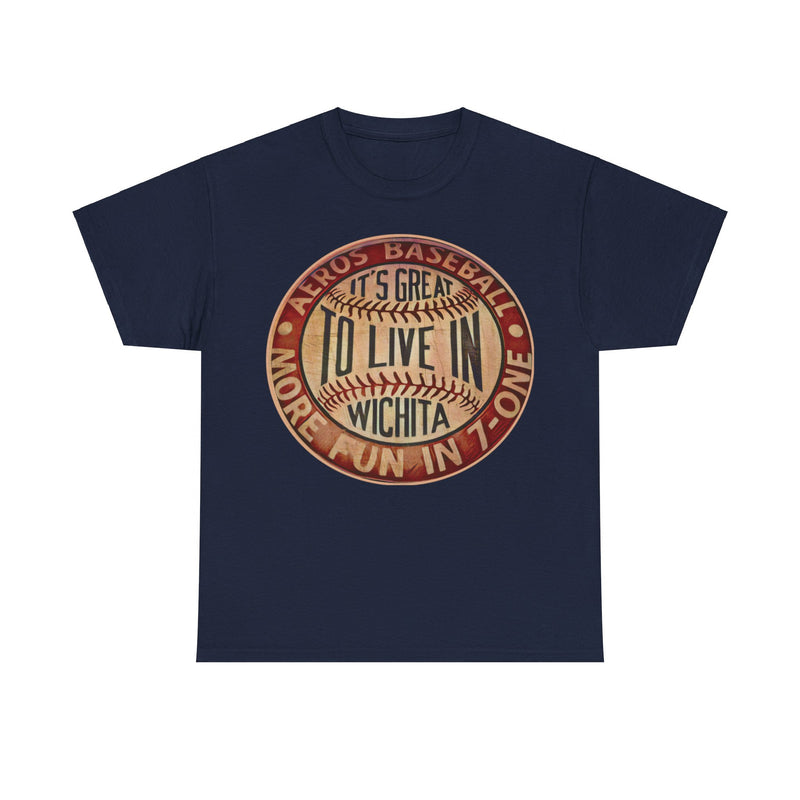 Load image into Gallery viewer, Wichita Aeros Kansas Baseball Team T-shirt