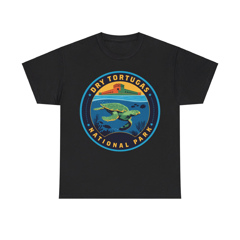 Load image into Gallery viewer, Dry Tortugas National Park Florida Round Logo T-shirt