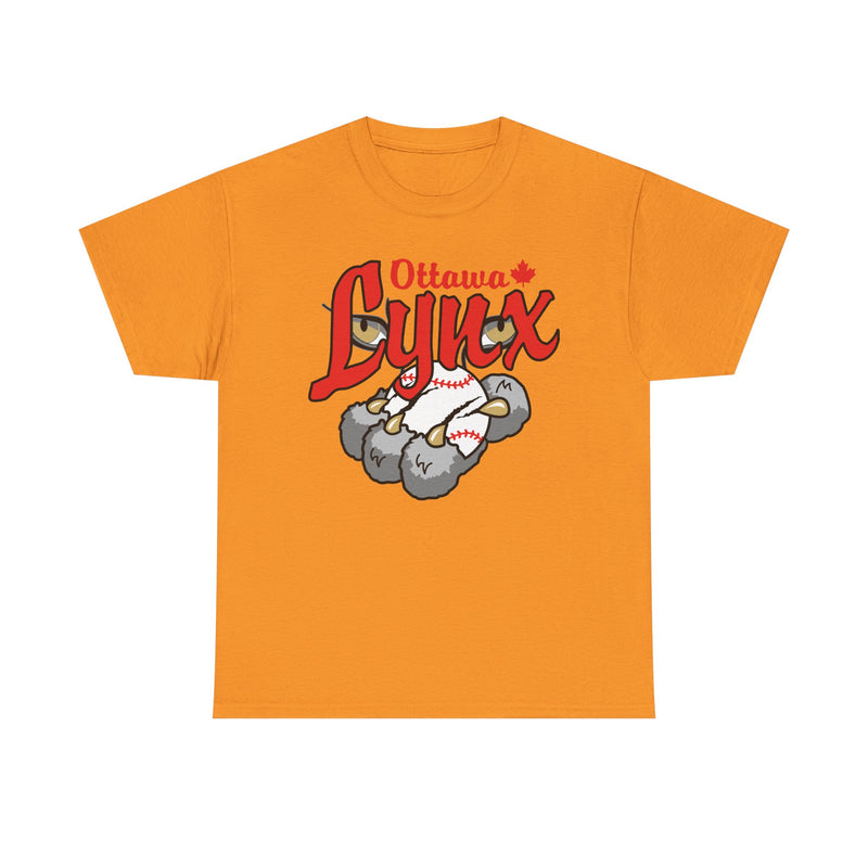 Load image into Gallery viewer, Ottawa Lynx Canada 1993-2007 International League Baseball T-shirt