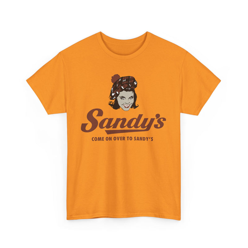 Load image into Gallery viewer, Sandy's Come On Over To Sandy's Vintage Restaurant Logo T-Shirt